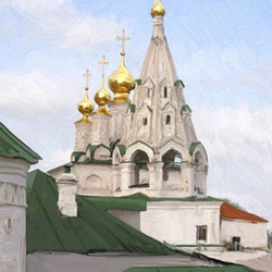 купола Богоявленской церкви