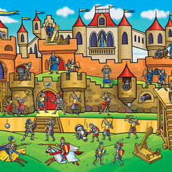 Замок и рыцари