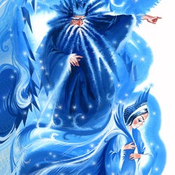 Иллюстрация Сказки "Голубая Фея"