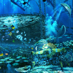 Фрагмент Mystery of underwater treasure