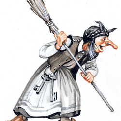 Иллюстрация О. Швец "Кочеток"