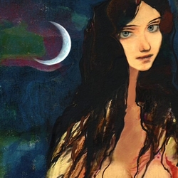 Девушка и Луна (IV)