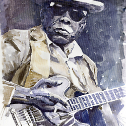 Bluesman John Lee Hooker 3