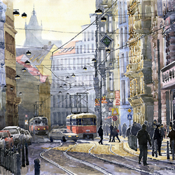 Prague Vodickova str 