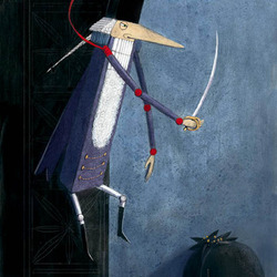 Иллюстрация к сказке Э.Т. А. Гофмана "Щелкунчик и мышиный король"