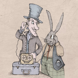 кролик и шляпник
