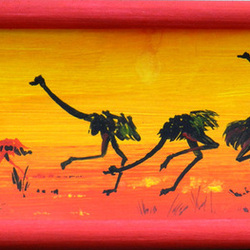 Танцующие страусы
