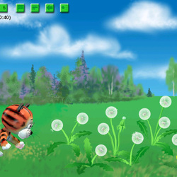 Одуванчики - экран для "Игры для Тигры"