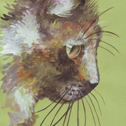Кошачий портрет (x1)