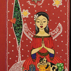 открытка "С Рождеством"