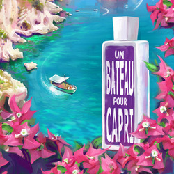Bateau Pour Capri (иллюстрация для обложки журнала)