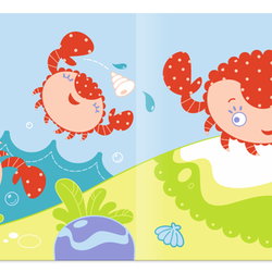 детская книжка для купания "Ocean"