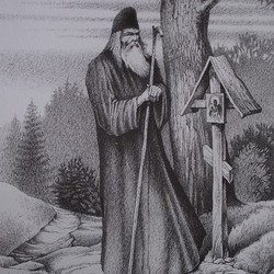 "Странствующий монах" из серии "Православие"