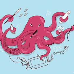 Art octopus