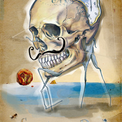 Skull of Salvador Dali