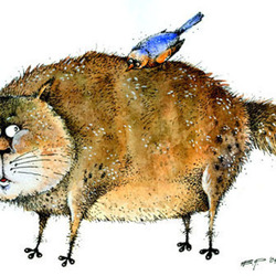 «Жизнь животных» иллюстрация в детский журнал