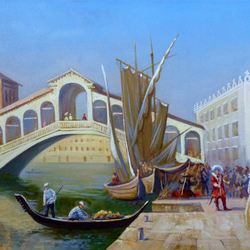 Мост Риальто. Венеция.