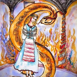 "Огненное Царство" иллюстрации к сказке
