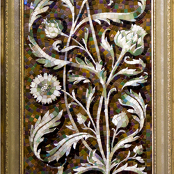 орнамент листья и цветы
