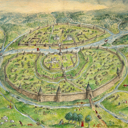 "Мы живем в древнем Новгороде", иллюстрации к энциклопедии