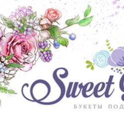 "SWEET" Логотип и иллюстрация для студии декора