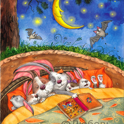Иллюстрация для книги "Как дядя крол Топтыжку спас"(П.Рубцов)