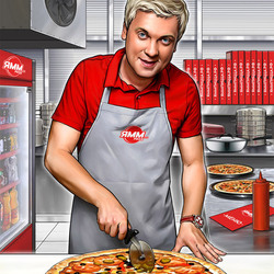 Реклама Пиццы.