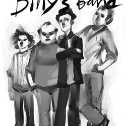 poster Billy's band 