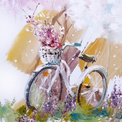 Spring bicycle for you