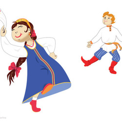 Маленькие русские танцоры