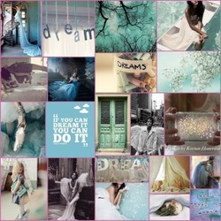 Коллаж открытка на тему "Мечта"