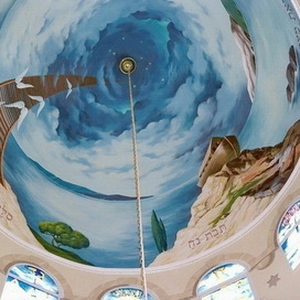 Деталь росписи купола