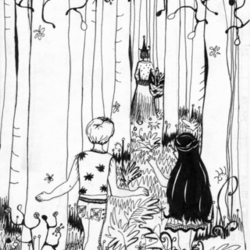 Яни и Луни в лесу