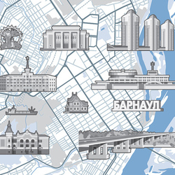 Барнаул, инфографика
