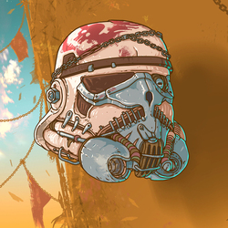 Imperial Stormtrooper helmet. MadMax.