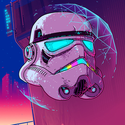 Imperial Stormtrooper helmet. Sinth.