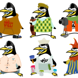 Penguin stikers