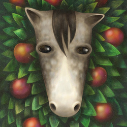 Конь в яблоках
