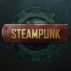 steampunk logo