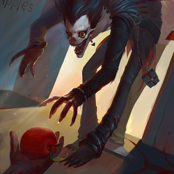 L, do you know Gods of death love apples?