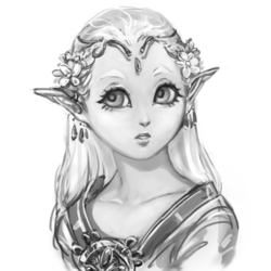 elf child (young princess)