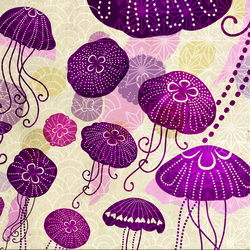 фрагмент иллюстрации "Мы веселые медузы.."