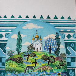 Обложка церковного журнала "Вертоград"