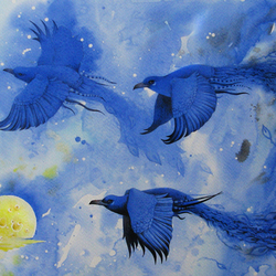 Синие птицы