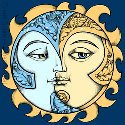 Луна и Солнце