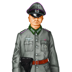 Немецкий пехотный офицер
