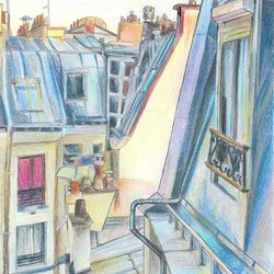 парижские крыши