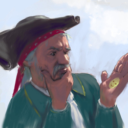 Старый пират и тайный знак