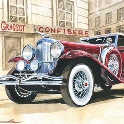 Машина-ретро Duesenberg 1932