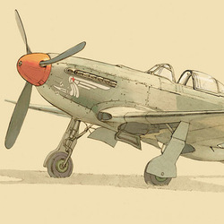 Советский самолёт Як-9
